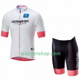 Fietskleding Dames (Fietsshirt + Fietsbroek Kort) 2018 Ronde van Italië N004